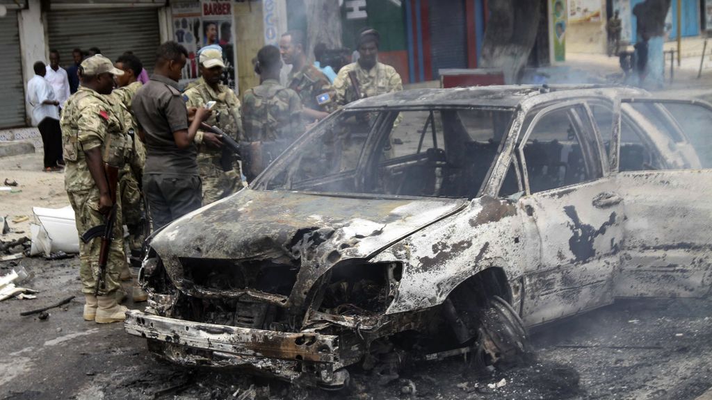 Seis muertos en la explosión de un coche bomba en Somalia