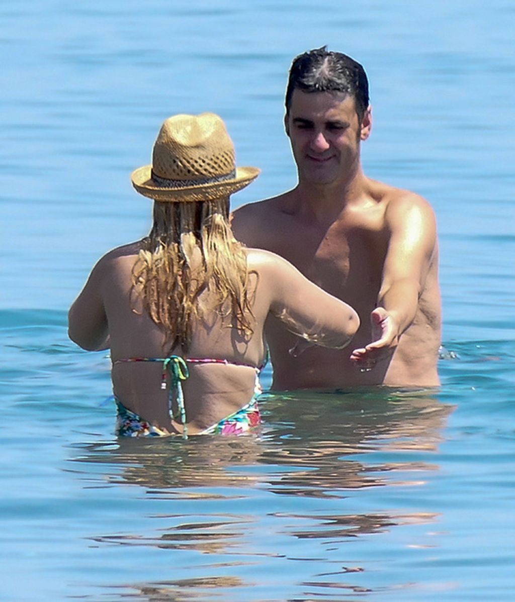 El romántico baño de Jesulín y Mª José