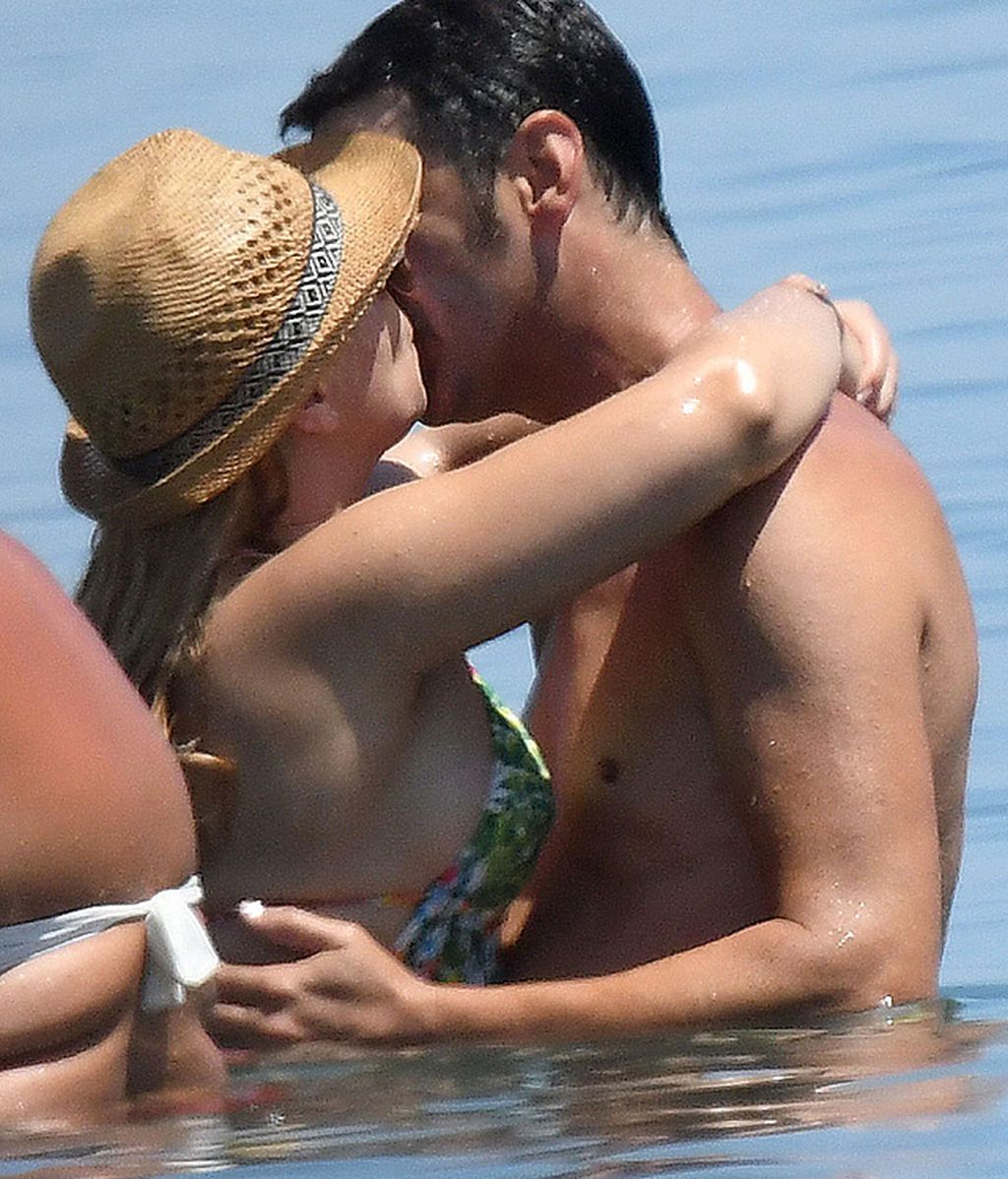 El romántico baño de Jesulín y Mª José