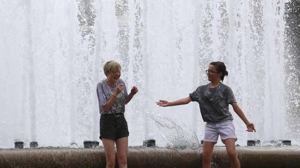 Día de verano en Minsk, Bielorrusia