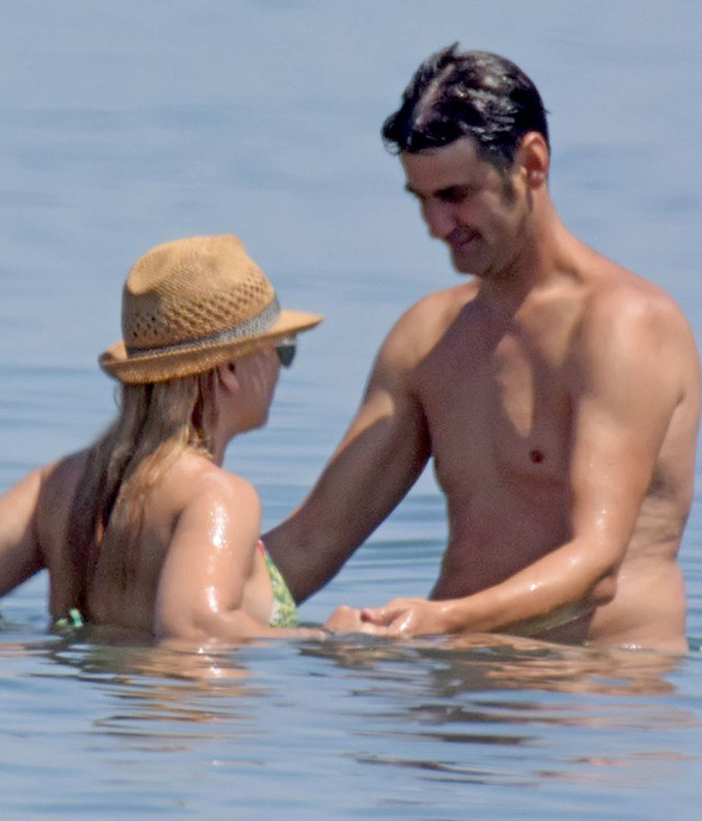 El romántico baño de Jesulín y Mª José