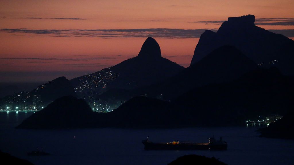 Puesta de sol en Río de Janeiro Puesta de sol en Río de Janeiro