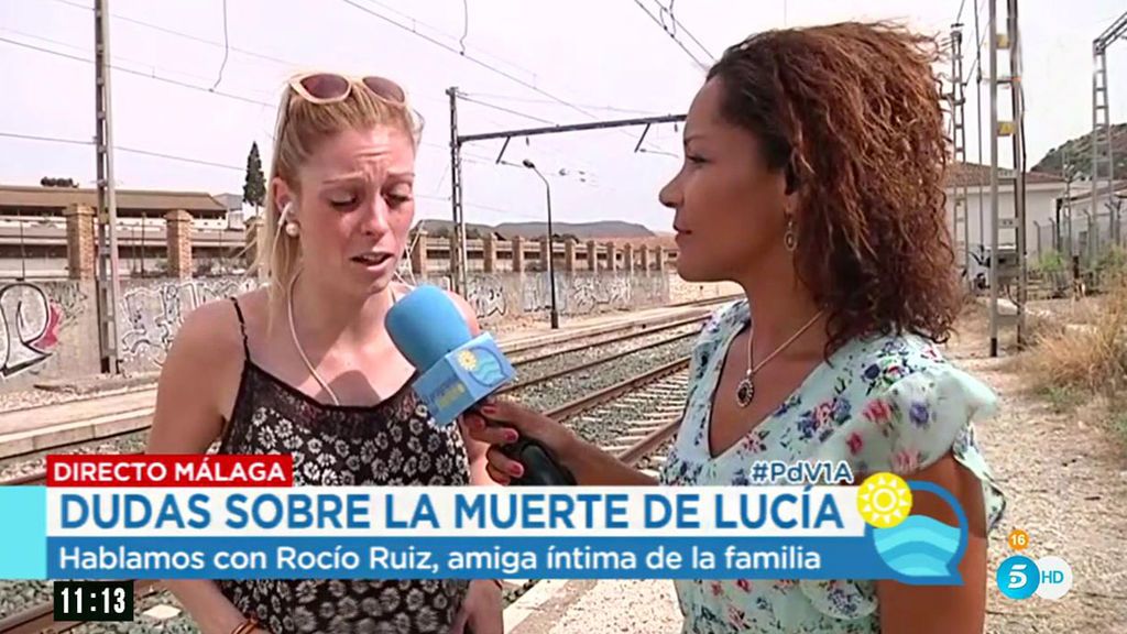 Rocío, vecina de Pizarra: "Es imposible que Lucía llegara allí sola, nadie la vio en la zona"