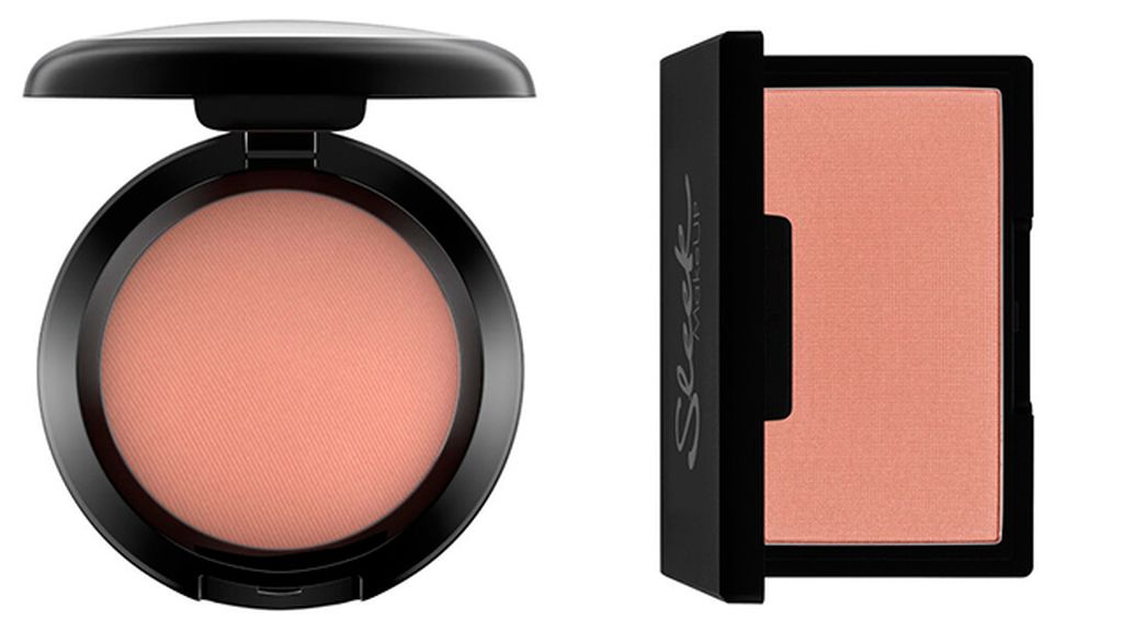 Colorete Gingerly de Mac (24,45 euros) y Blush in Suede de Sleek (5,99)