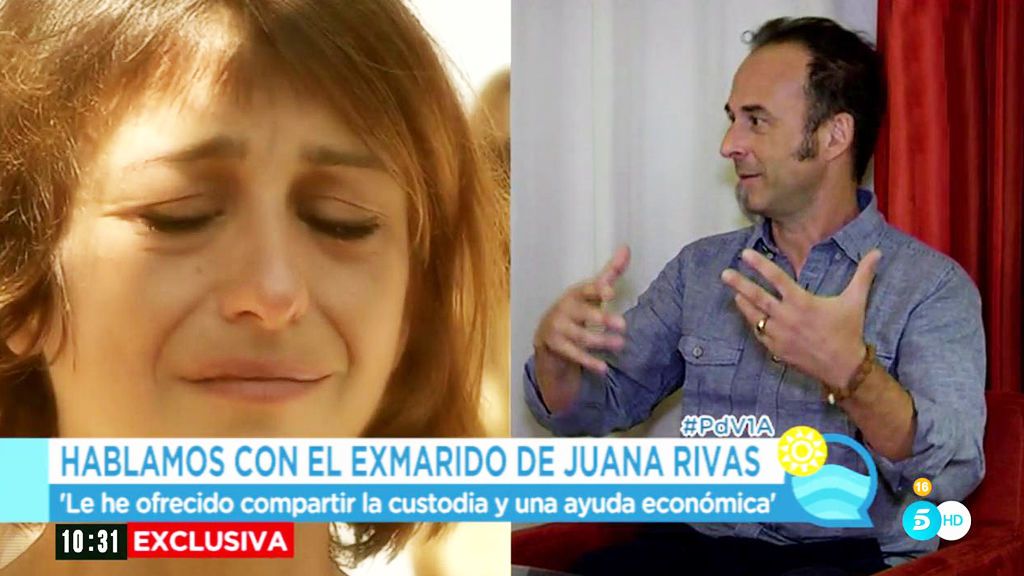 Francesco Arcuri, ex pareja de Juana Rivas: "Hay quien ha olvidado que a mí me han quitado a mis hijos"