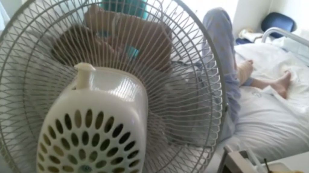 El calor en Tenerife obliga a los enfermos de cáncer a dormir a 40ºC en este hospital