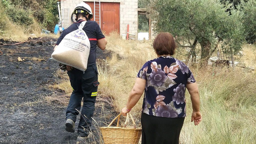 Los vecinos de Yeste regresan a sus casas tras siete días de incendio