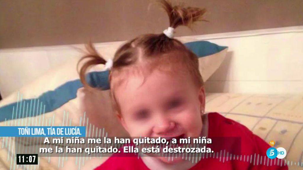 Tía de Lucía Vivar: "Han cogido a la niña, ella no tenía unas piernas tan rápidas"