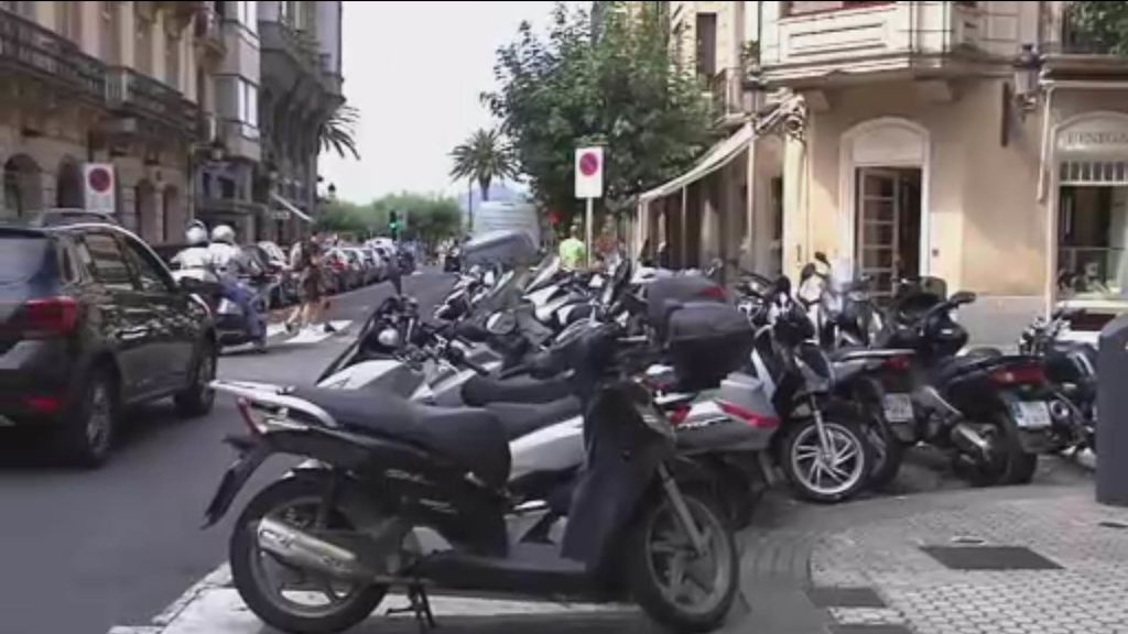 El exceso de motos en verano, un problema en las grandes ciudades