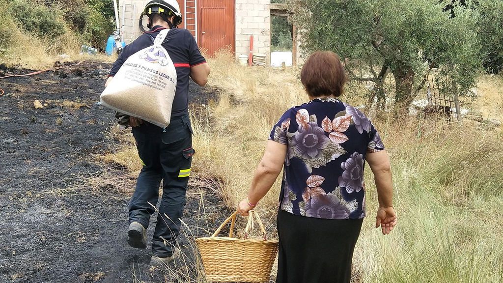 Los vecinos de Yeste regresan a sus casas tras siete días de incendio