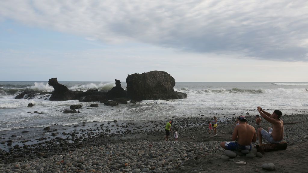 Playa El Tunco en El Slvador