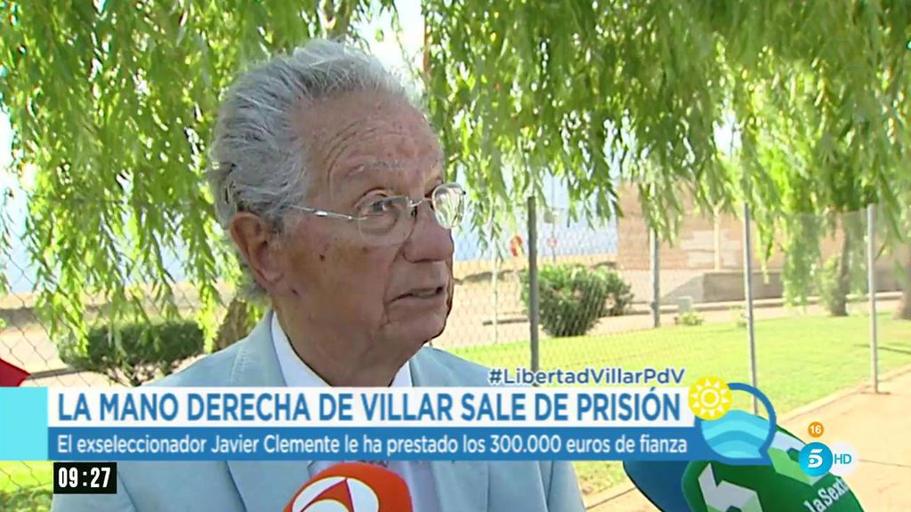 Javier Clemente paga la fianza de 300.000 € de la mano derecha de Villar