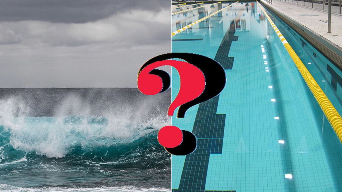 Nadar en mar o piscina: ¿qué pone más ‘cachas’?