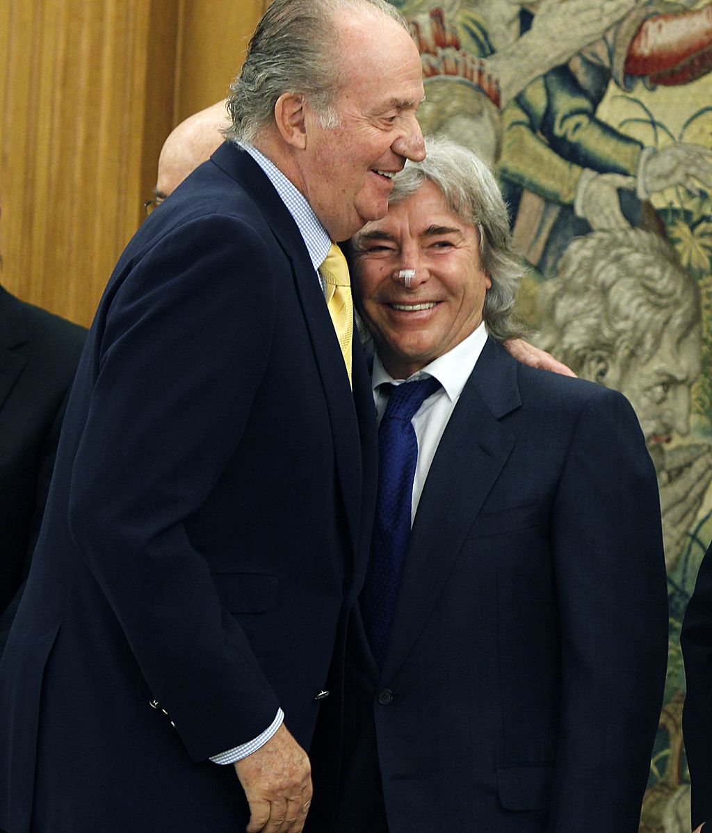 Audiencia con el rey Don Juan Carlos en Madrid