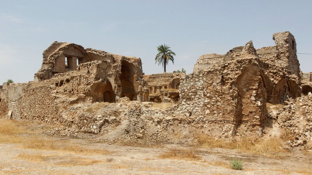 Castillo arqueológico en Kirkuk