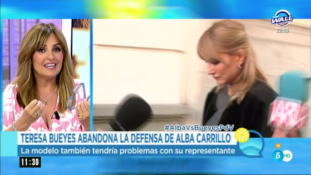 La representante artística de Alba Carrillo también dimite, según Beatriz Cortázar