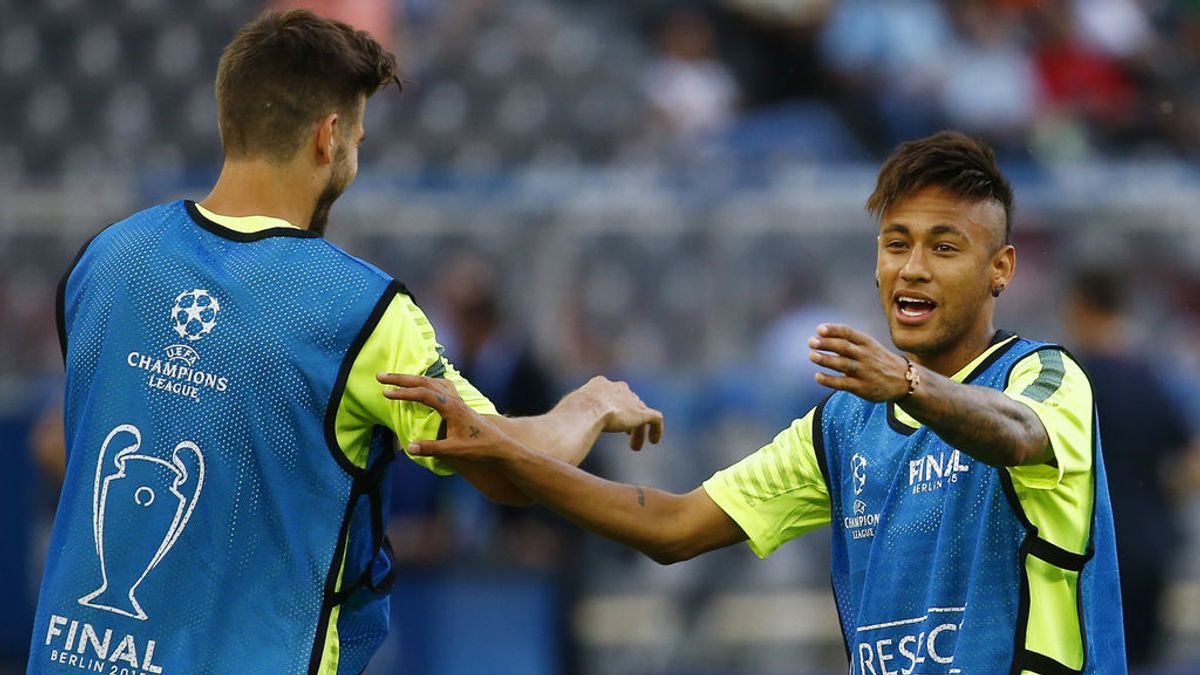 Piqué despide a Neymar: "Jugadores como tú hacen más grande el Barça"