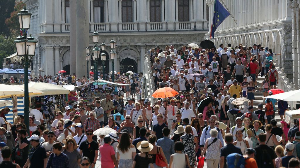 Venecia: lleno hasta la bandera