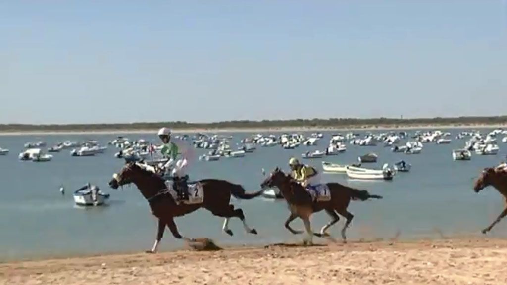 En la playa de Sanlúcar no solo hay bañistas: te encontrarás a los caballos corriendo al atardecer