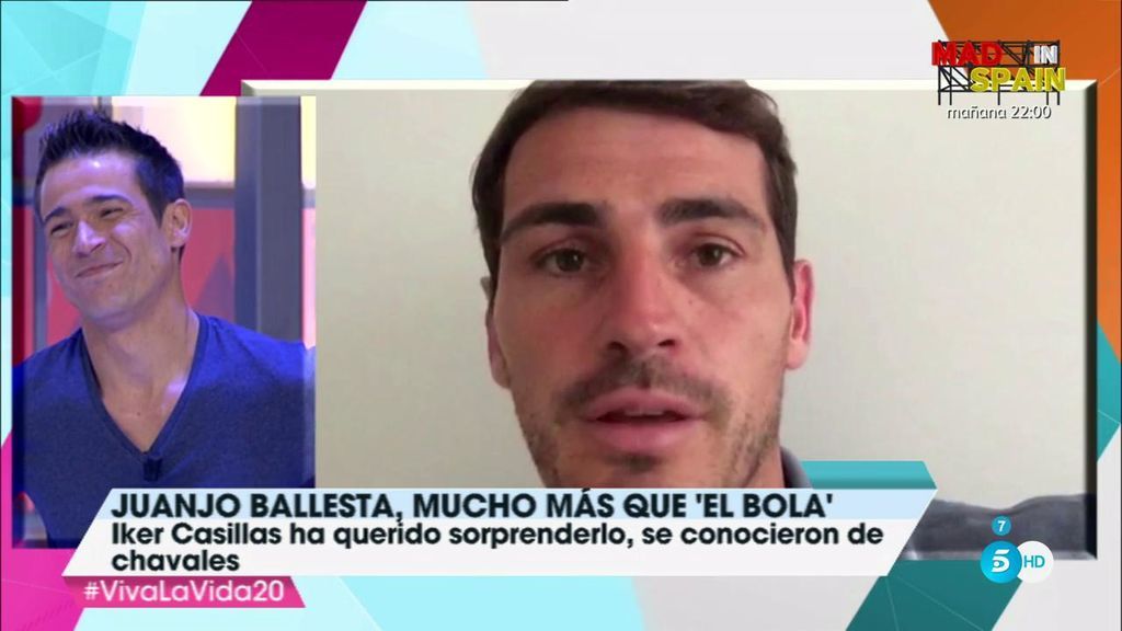 Iker Casillas sorprende a Juan José Ballesta: "Espero que sigas siendo fan de Casillas, se te quiere"