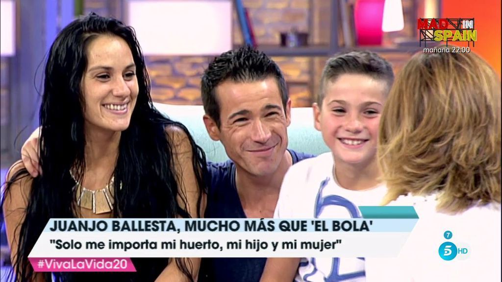 El Juan José Ballesta más entrañable: El actor se desvive por su mujer y su hijo