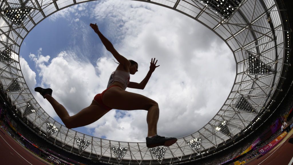 Championship Mundial de Atletismo en la competición femenina de triple salto