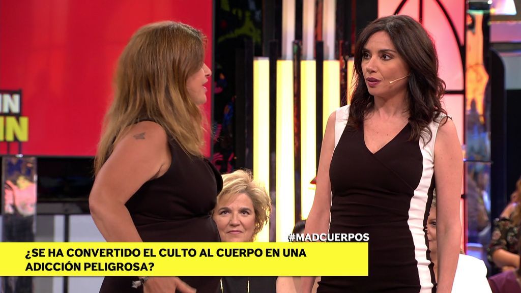 Lucía Etxebarría se compara físicamente con su compañera y opina: "A mí no me llaman por guapa"