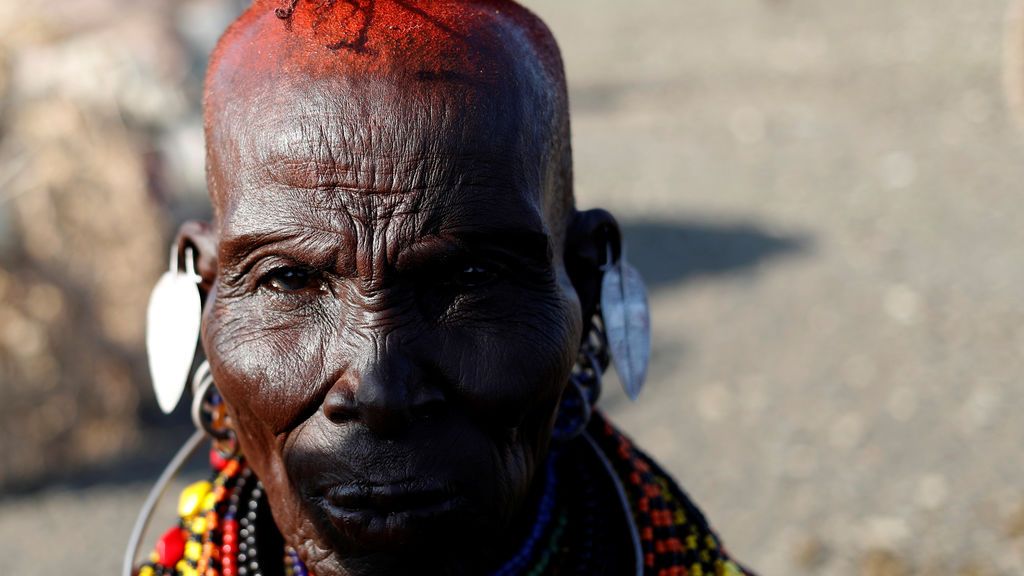 Mujer de una tribu Turkana