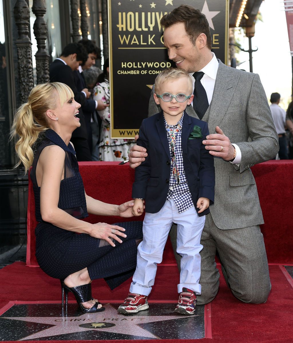 chris pratt anna faris hijo