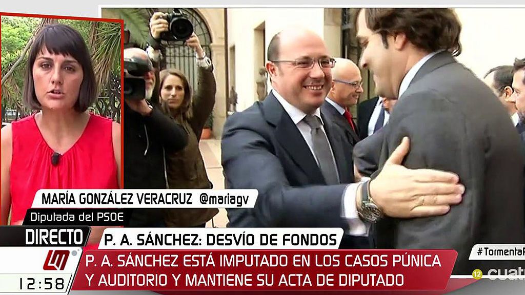 M. González Veracruz: “Si C’s hubiera querido, hoy no tendríamos al presidente del pinganillo en Murcia”
