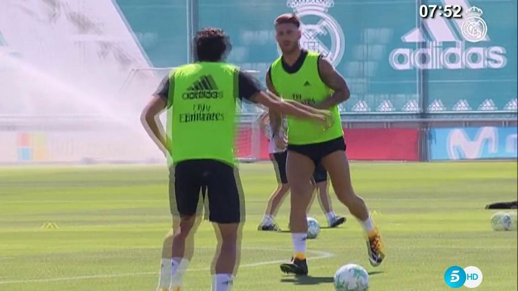 Última conjura del Madrid en Valdebebas antes de jugarse la Supercopa de Europa