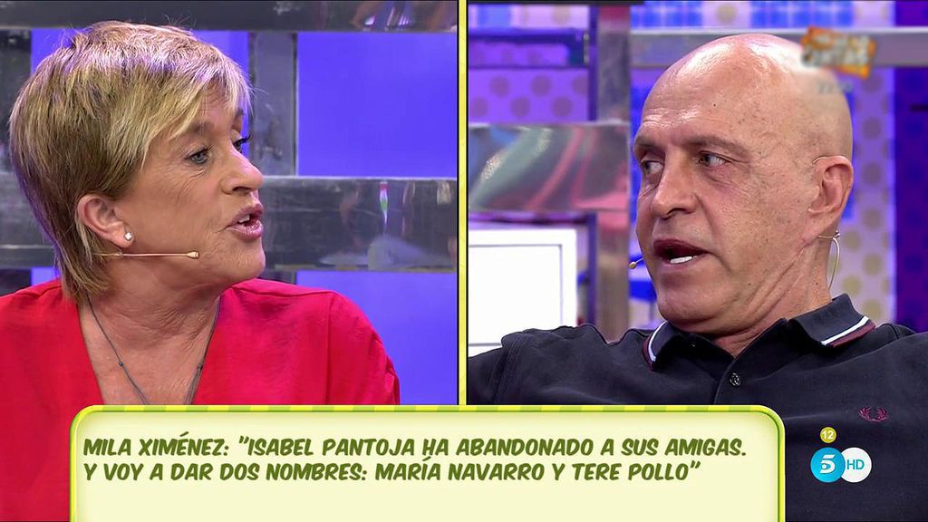 Kiko M.: "María Navarro siente que Isabel Pantoja y Kiko Rivera son unos desagradecidos"