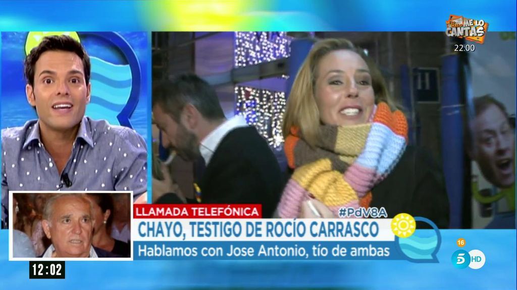José Antonio: "Chayo se ha metido en un charco porque es demasiado buena"