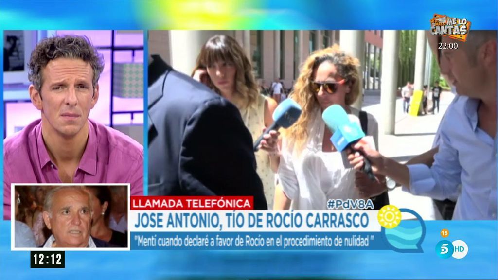 José Antonio, tío de Rocío Carrasco: "Se va a arrepentir toda su vida de este juicio"