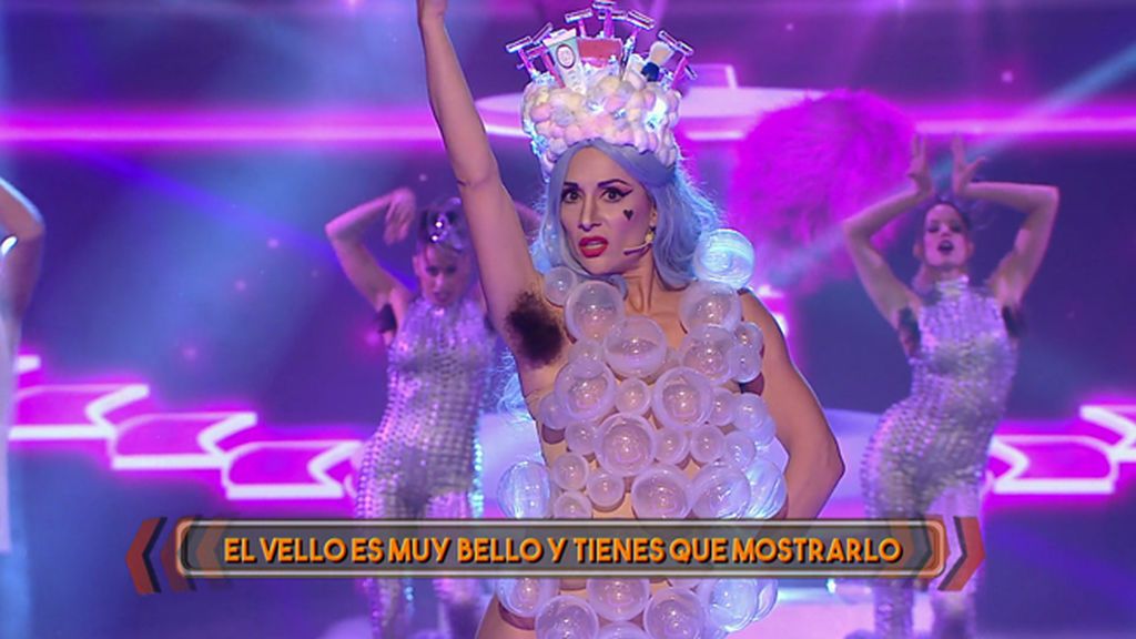 Nagore Robles defiende el pelo en el sobaco, tanto o más que Lady Gaga