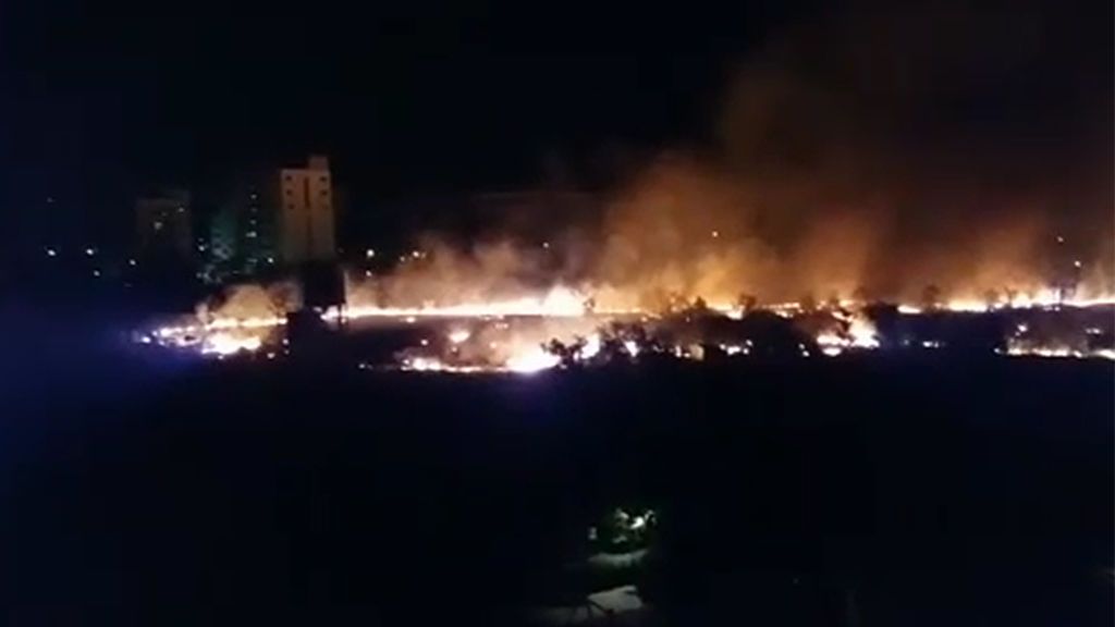 Susto que pudo acabar en tragedia por un incendio en Mendez Álvaro, Madrid