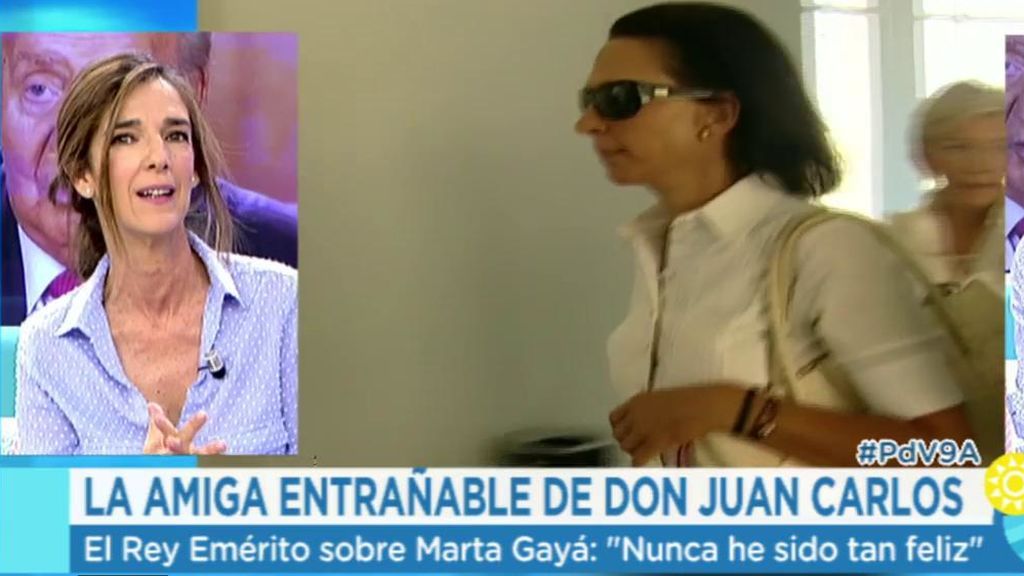 Paloma García-Pelayo: "Marta Gayá ha estado muy cerca del rey en sus momentos más duros"