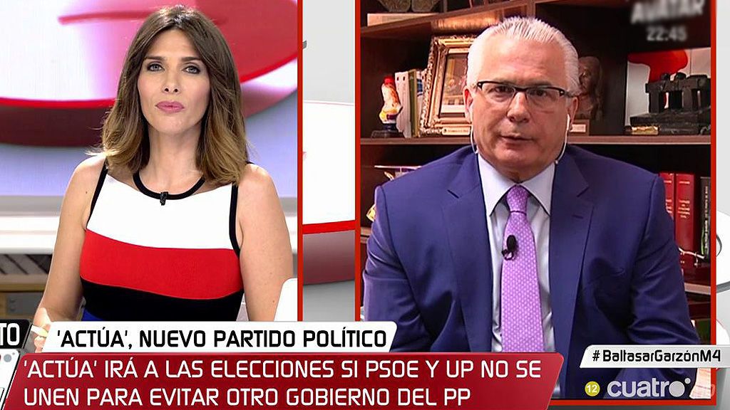 B. Garzón: “No me voy a presentar a alcalde de Madrid, no es mi forma de participación en política”