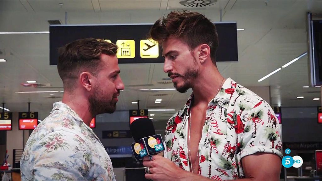 Rafa Mora visita en Ibiza a Marco Ferri para someterse a su desafío