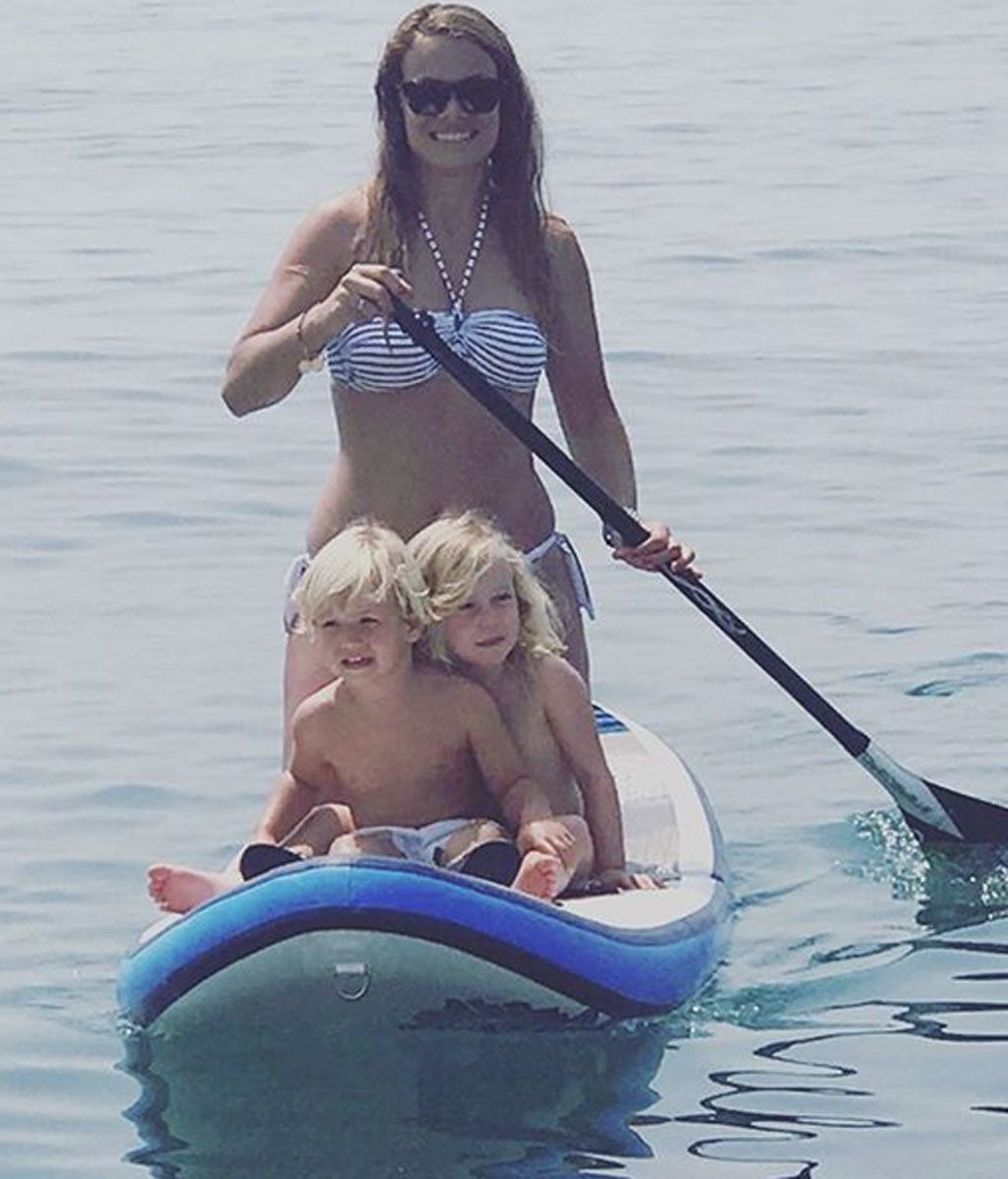 Carla Goyanes e hijos, Carlos de 5 años y Santi de 2, cambian Miami por Marbella