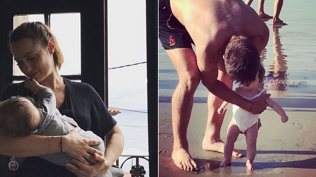 Natalia Verbeke, Marcos y Chiara mezclan mar y montaña en Asturias