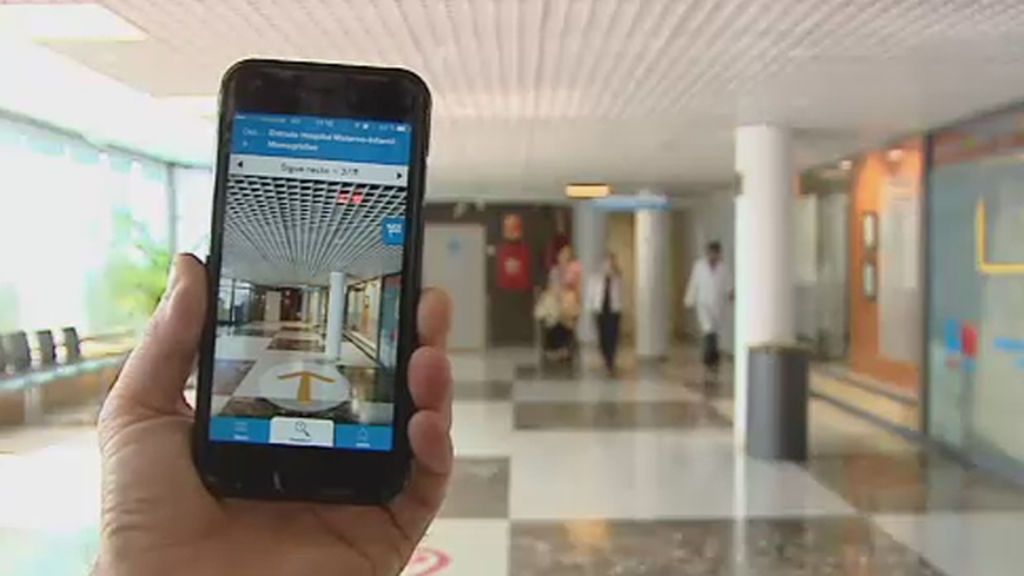 Crean una aplicación para no perderse en el Hospital madrileño de La Paz