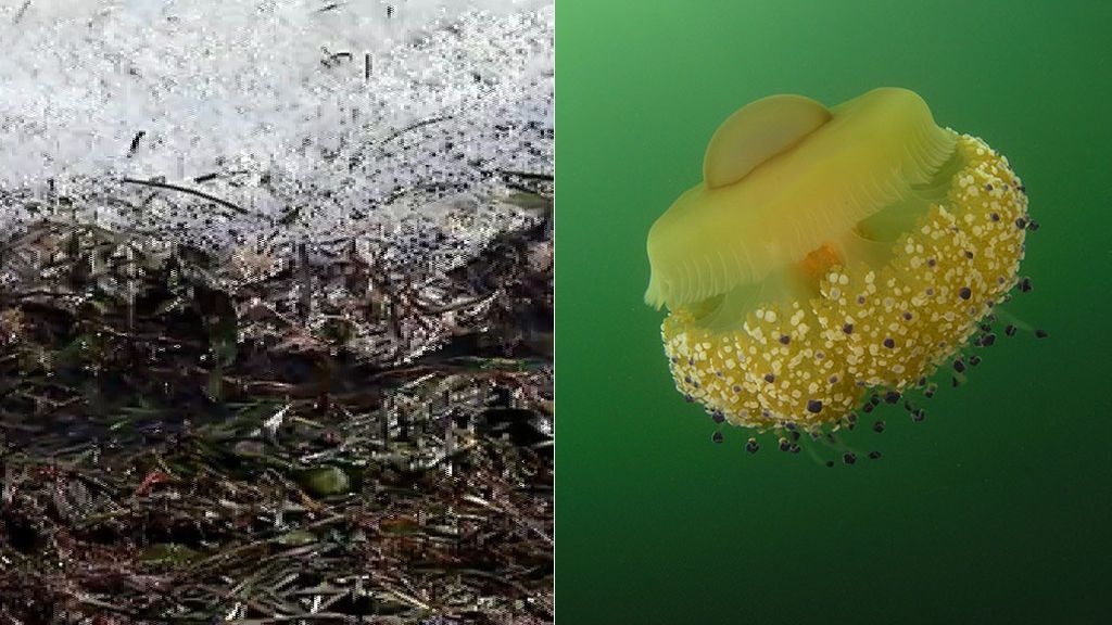También vuelven las medusas, buenas para la recuperación de la laguna salada
