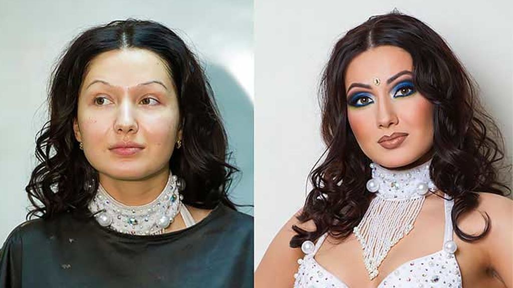 Los cosméticos protagonizan transformaciones increíbles