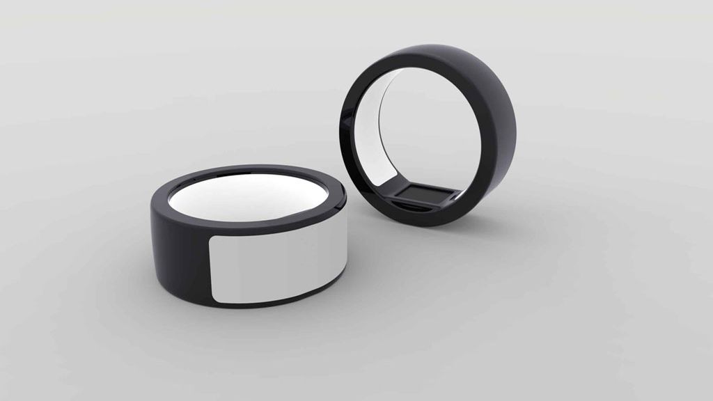 Un anillo inteligente con sensor de huellas dactilares que reemplaza las llaves Un anillo inteligente con sensor de huellas dactilares que reemplaza las llaves