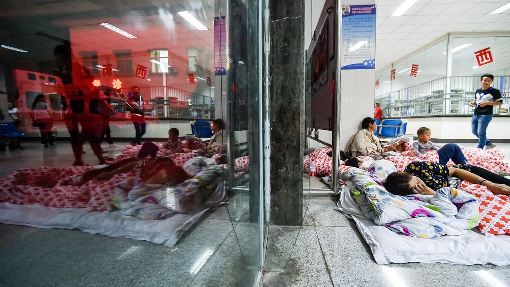 Consecuencias del terremoto en el oeste de China
