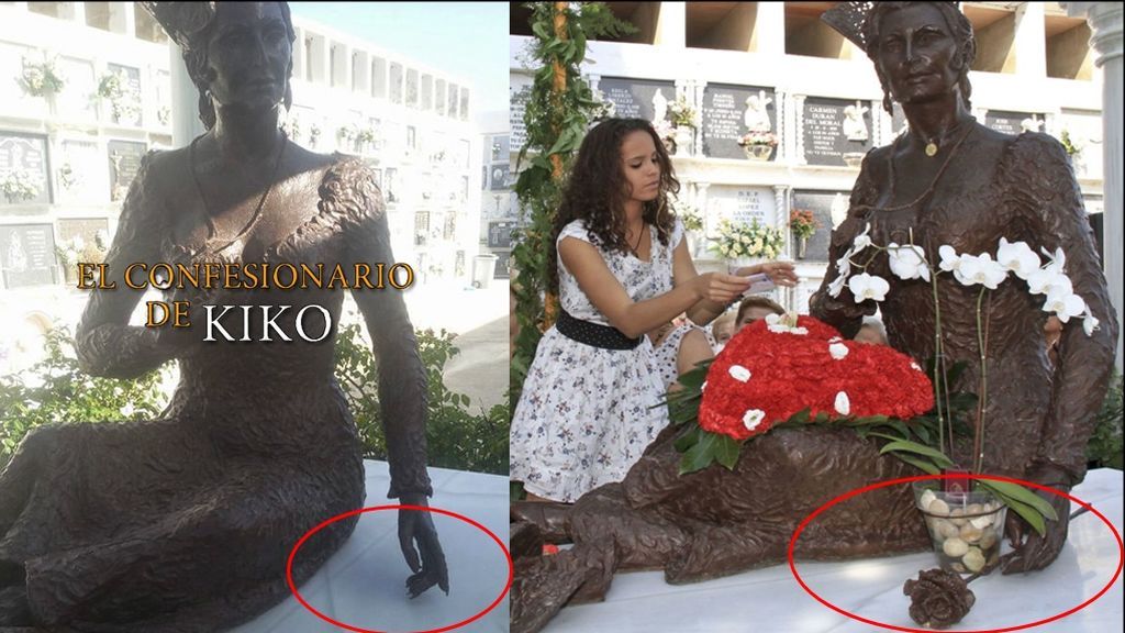 Mutilan el monumento del mausoleo de Rocío Jurado en un acto vandálico