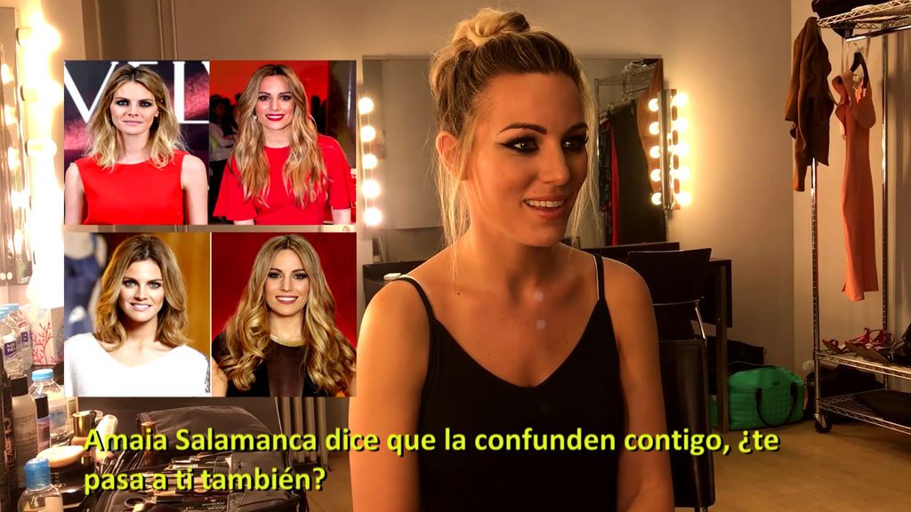 Edurne analiza su increíble parecido con Amaia Salamanca: “A mí también me confunden”