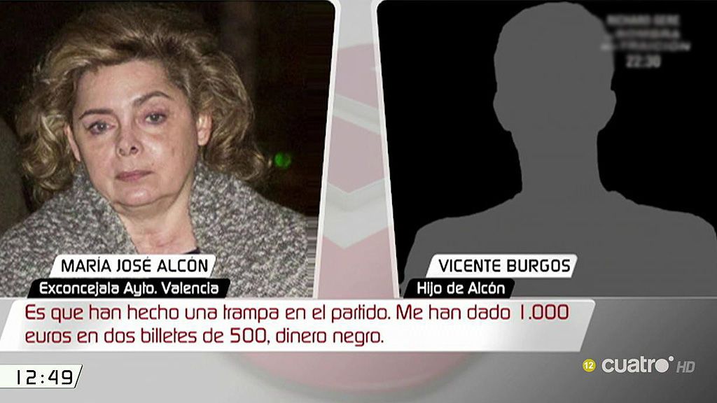 Alcón admite a los forenses que el PP de Valencia le presionó para blanquear 1.000€, según 'El Mundo'
