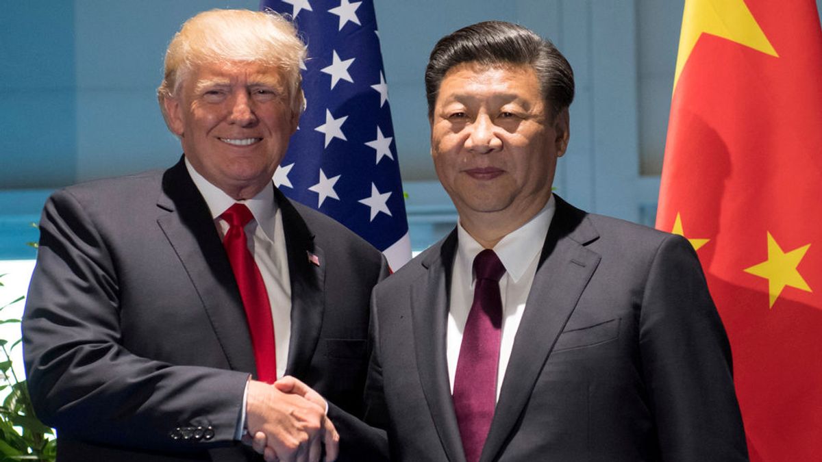 Trump y Xi en la cumbre del G20 en Hamburgo